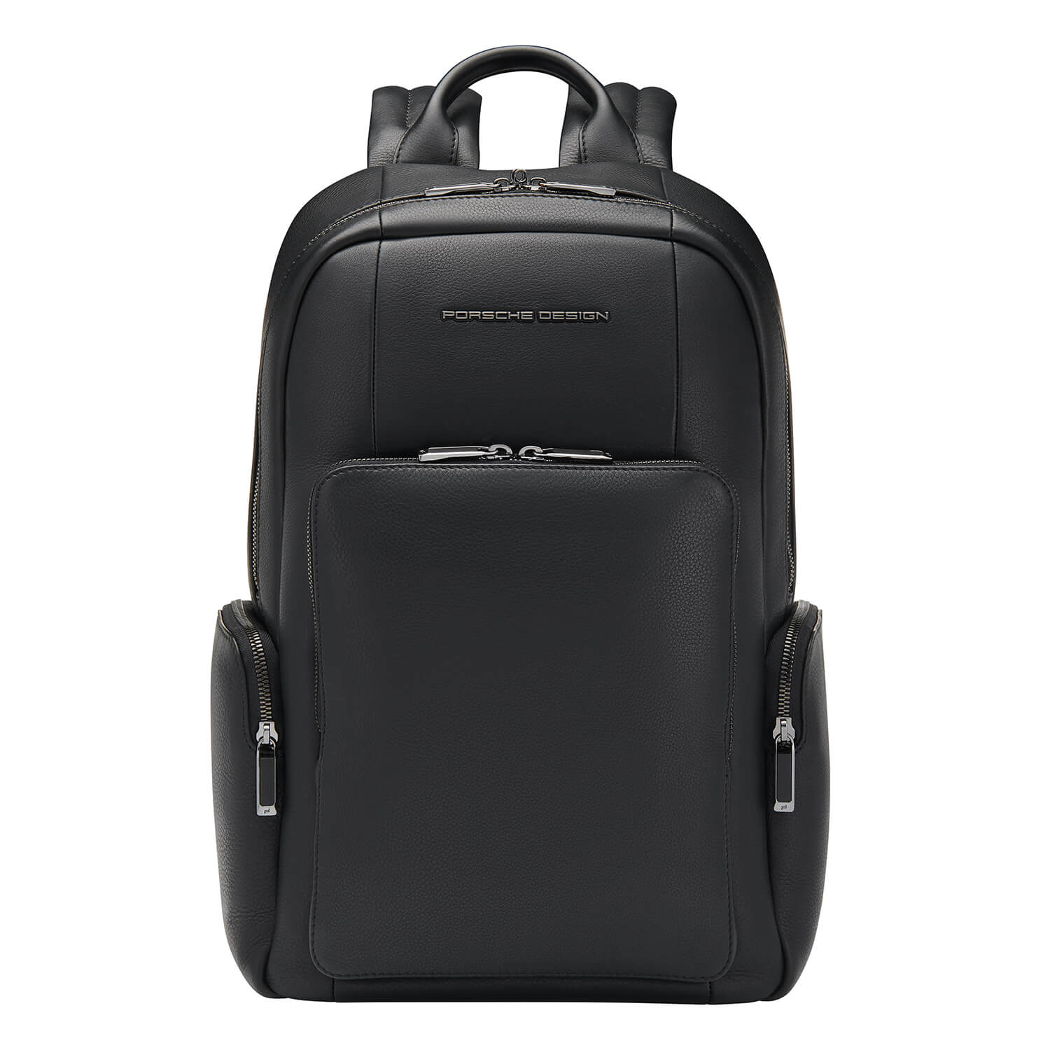 Pd Roadster Leather Backpack by Brics (Color: Black, Size: Small)